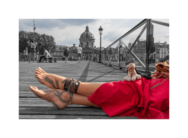 La garde du Pont des arts